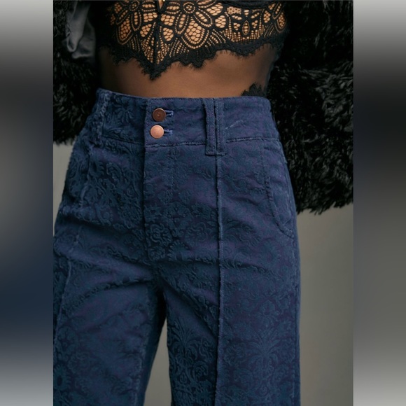 Anthropologie Pilcro Lennox Cuffed Wide-Leg Pants - Picture 3 of 6